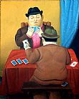 Card Players by Fernando Botero